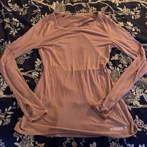 Gymshark Openback long sleeve in Lilac